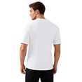 thumbnail image 3 of ZBORIBER Men's Quick-Dry Fit Gym Wicking Athletic Workout Short-Sleeve T-Shirts Sizes S-3XL,White, 3 of 10