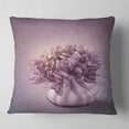 thumbnail image 2 of Designart Autumn Purple Flower in Vase - Floral Throw Pillow - 18x18, 2 of 5