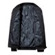 thumbnail image 5 of Gibobby Chamarras de franela de moda para hombre Chamarra acolchada de algodón con cuello de y cremallera de Color sólido informal a la de otoño e invierno para hombre(Negro,XG), 5 of 5
