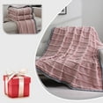 thumbnail image 5 of AZXY 40x60 Blankets and Throws Clearance,Blankets for Beds,Soft Fuzzy Blanket,Cozy Fleece Blanket Throws for Sofa Couch Pink, 5 of 6