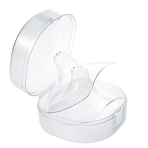 2pk Nipple Shields for Breastfeeding with Carry Case Ultra-Thin Super-Soft