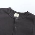 thumbnail image 5 of Kogui Winter Baby Girl Clothes Baby Toddler Boys Girls Long Sleeve Prints Rompers Jumpsuits Clothes Child Kids Stylish Dailywear 0 3 6 9 12 18 Months (Dark Gray,9-12 Months), 5 of 8