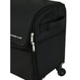 thumbnail image 4 of Travelers Club 17-inch Travel Rolling 4-Wheel Sewing Machine Bag, Black, 4 of 11