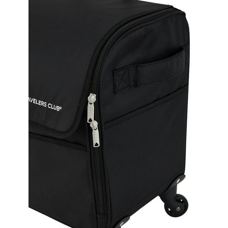 Travelers Club 17-inch Travel Rolling 4-Wheel Sewing Machine Bag