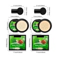 thumbnail image 2 of Moisturizing Base Makeup Cream, Waterproof Concealer Makeup, Long-Lasting Natural Coverage Cream with Botanical Extracts, Elastic Sponge Head, Oil-Control, Breathable Texture, 2 of 5