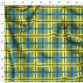 thumbnail image 3 of Soimoi Cotton Jersey Fabric Check Check Print Fabric by the Yard 58 Inch Wide, 3 of 4