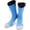 (Sky Blue W/ Black Strip), variant on Men's 1 Pair High Crew Athletic Sports Socks Size M XL0028-02Sky Blue w/ Black Strip
