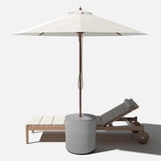 Veradek Umbrella Side Table - Gray