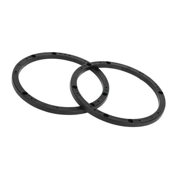 Car Boat RV Speaker Spacer Ring Tweeter Speaker Spacer Adator for 6.5" ABS 2pcs Universal
