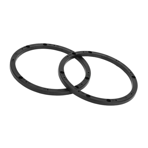 Anillo espaciador para altavoces de automóvil, barco y casa rodante Tweeter, adaptador para altavoces de 6.5" ABS 2pcs Universal