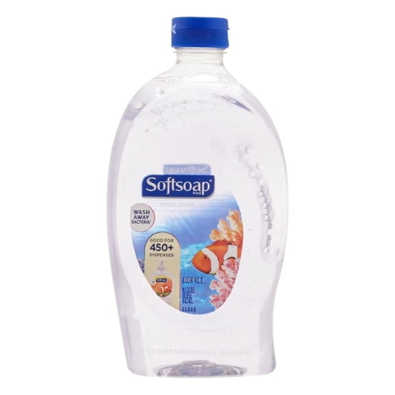 Hand Soap Refill for Hand Wash for Effective Daily Protection | Dermatologist Tested Aquarium Series in Refill Hand Soap Bottle - 32 OZ Per Pack| Ideal Bathroom Soap & Kitchen Hand Soap, Pack of 1