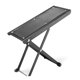thumbnail image 1 of Soporte de pie para guitarra, taburete ajustable antideslizante de 4 posiciones para guitarra, 1 of 8