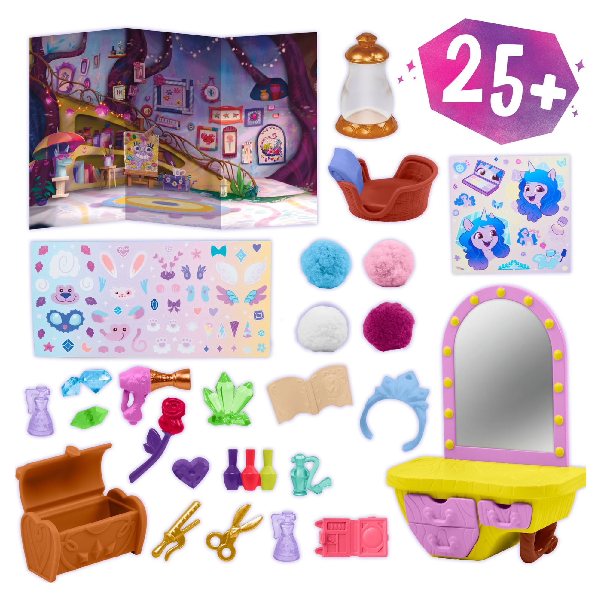 My Little Pony: A New Generation Movie&nbsp;Story Scenes Critter Creation Izzy Moonbow Playset - image 7 of 10