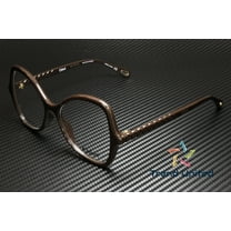 CHLOE CH0004O 004 Cat Eye Brown Shiny Demo Lens 52 mm Women's Eyeglasses