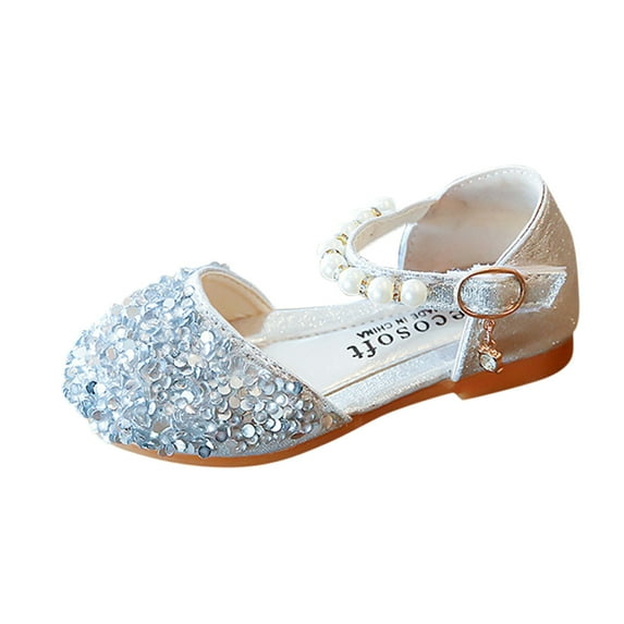 Eashery Toddlers Sandal Two Strap Active Toddler Shoes Silver 11.5 Little Kids