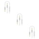thumbnail image 2 of Matsuzay Sistema estéreo para automóvil Cable Computadora Auriculares Manos libres Llamada telefónica Control de cable Conector de 3,5 mm Cable de Type4 NO4, 2 of 6