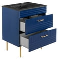 thumbnail image 3 of Modway Daybreak 24" Bathroom Vanity in Blue Black, 3 of 9