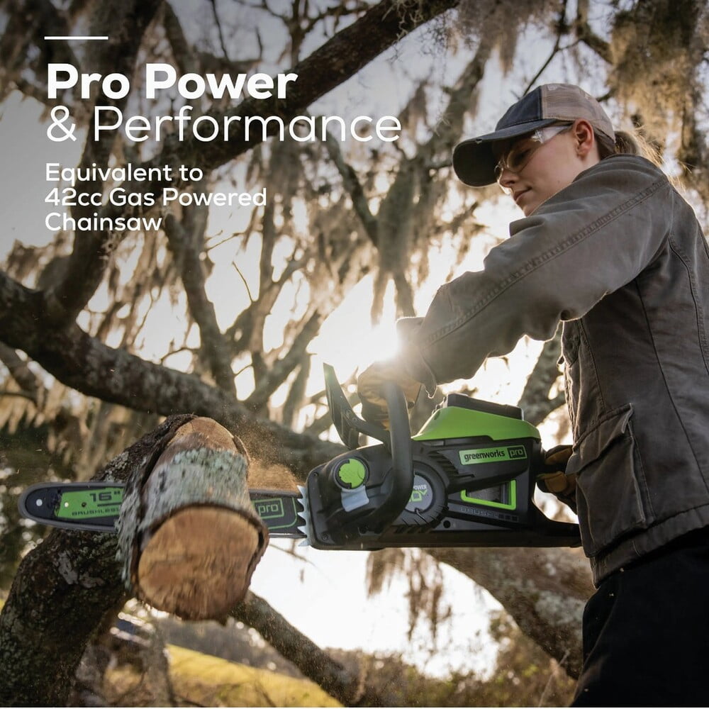 Greenworks Tools Greenworks 80V 16" Cordless Chainsaw - Tool Only
