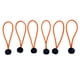 thumbnail image 2 of 2x Pelota de Goma Elástica 4/5/6/8/9 Pulgadas (13/15/20/23 Cm) Cordones Elásticos de Resistentes Resistente a DYNWAVEMX Bungee de pelota, 2 of 8
