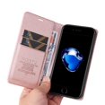 thumbnail image 2 of Funda para iPhone 6/6S Estuche de Cuero PU Tipo Cartera con Ranuras para Tarjetas y Cierre Magnético, 2 of 5