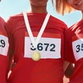 thumbnail image 4 of 10pcs Sports Medal Ribbons Sports Meeting Award Ribbons Award Neck Ribbons Medal Lanyards, 4 of 8