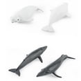 thumbnail image 3 of Naiovety 10 unids/set de figuras de ballena realistas de aprendizaje temprano, juguete, decoración atractiva resistente y confiable Decoración del hogar, 3 of 6