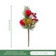 thumbnail image 2 of Fiudx Ofertas de la semana Aguja simulada, arreglos florales de plantas verdes para decoración navideña, decoración para árbol de Navidad, 2 of 2