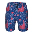 thumbnail image 4 of Naloa Chicken and Rooster Men's Beach Shorts, Surfing shorts, Swim trunks, Quick Dry Swim Trunks for Surfing Beach Fun - 3X-Large, 4 of 9