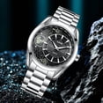 thumbnail image 3 of Quartz Watch for Men, Stainless Steel Business Luxury Style with Luminous & Waterproof Features, 3 of 6