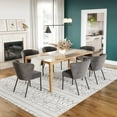 thumbnail image 6 of Aimee Dining Chair Gray Dining Chair, Modern Style, Stackable for space saving storage, Plywood, Indoor Dining, 6 of 13