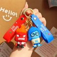 thumbnail image 5 of 5Pcs Disney Inside Out Toys Keychian Car Key Model Children's Pendant Accessories Cute Keychians Children Keyring Birthday Gifts, 5 of 5