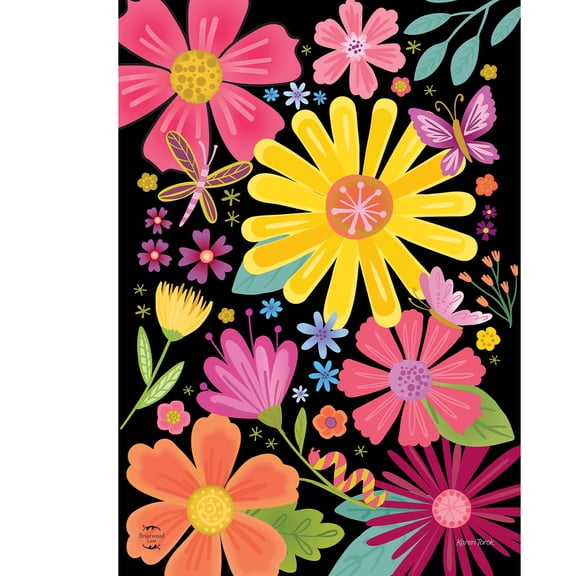 Briarwood Lane Spring House Flag 40x28 For Outdoor Spring Fling For Spring House Flag
