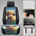 thumbnail image 6 of COEQINE Front Car Seat Cover 2 Pack Quilted Non-Slip Bucket Seat Cover for Women Men, Easy Clean Pet Car Seat Protector, Auto Interior Decoration, Cute Highland Cow, 6 of 7