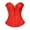 Red, variant on Fgvctg Women's Corset Tops Lace Waist Overbust Lingerie Strapless Pink Corset Vintage Bustier Shapewear Bodysuit Top Plus Size Costumes Pink 4XL
