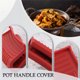 thumbnail image 5 of Silicone Pan Handle  Ear Clip Cast Iron Handle Holder,R, 5 of 6