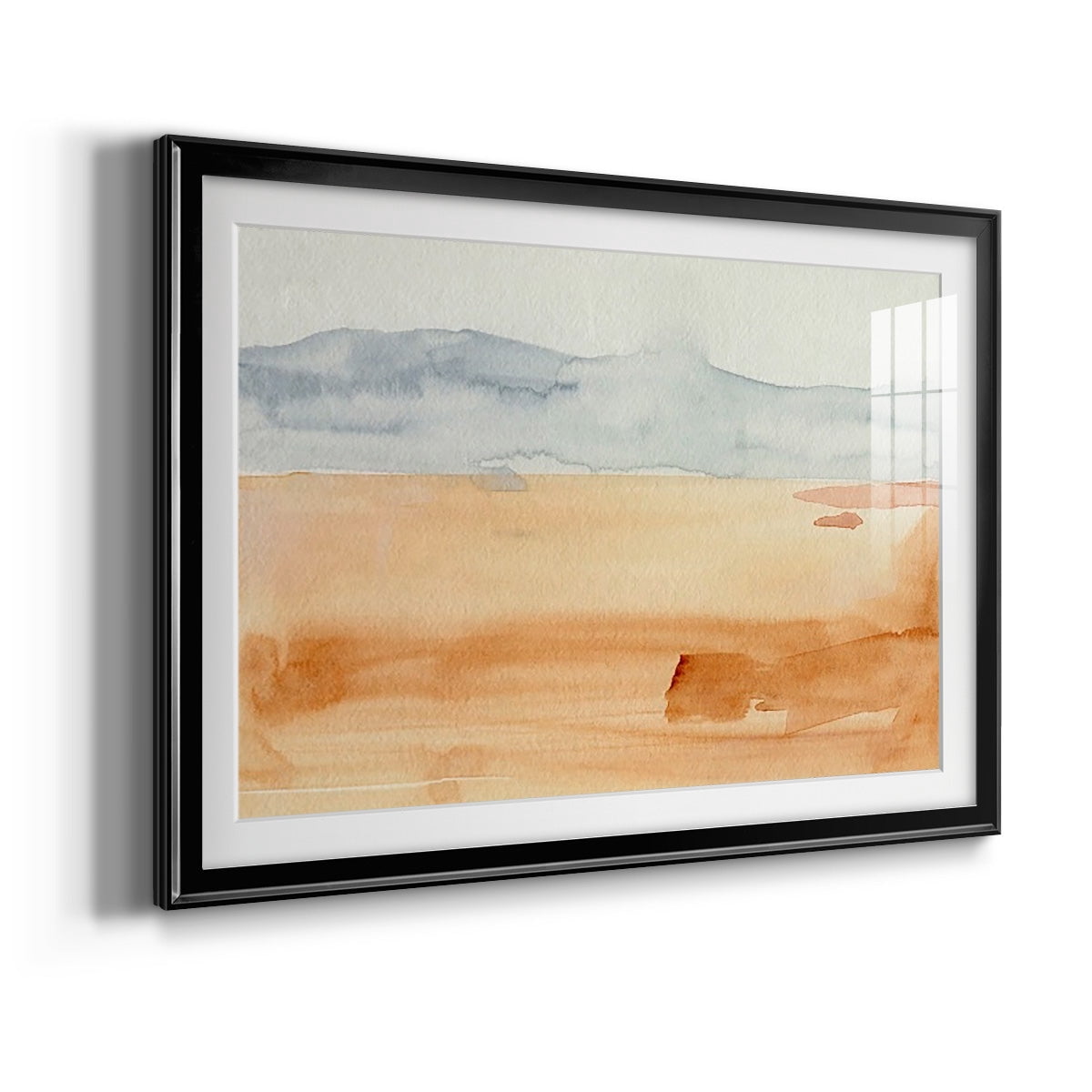 Ash Blue Horizon II Premium Framed Print - Ready to Hang