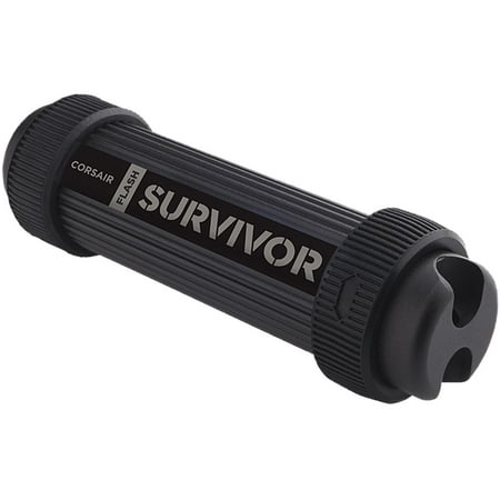 UPC: 0843591066396 | Corsair 128GB Survivor Stealth USB 3.0 Flash Drive (CMFSS3B-128GB)