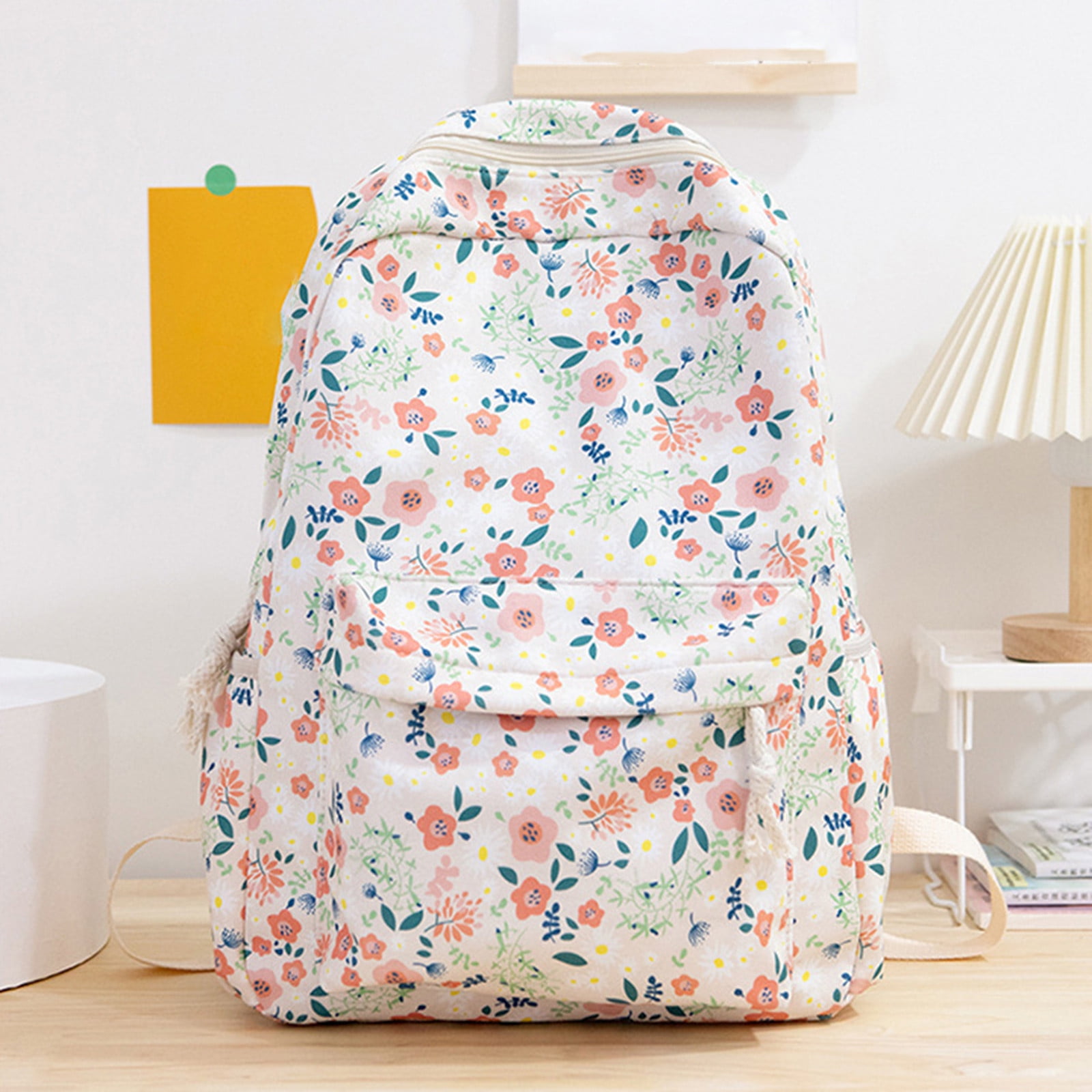 Flower Design School Bag Imoba Floral School Backpack Set: Bag