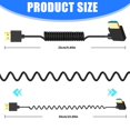 thumbnail image 5 of UHD2.1 Spring Cord 8K@60Hz Flexible Design Wear Resistant Connection Wire Line, 5 of 7