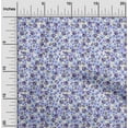 thumbnail image 2 of oneOoneCottonPoplinLightBlueFabricAbstractFloralDiyClothingQuiltingFabricPrintFabricByYard42InchWide, 2 of 4