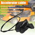thumbnail image 4 of Throttle Cable Compatible with XT1-GT50/ XT1-GT50XT1-GT54FAB/ XT1-LT46 Plastic Lawn Mower Throttle Control Cable Stable Throttle Cable Replacement Part Reusable for Lawn Mower, 4 of 6