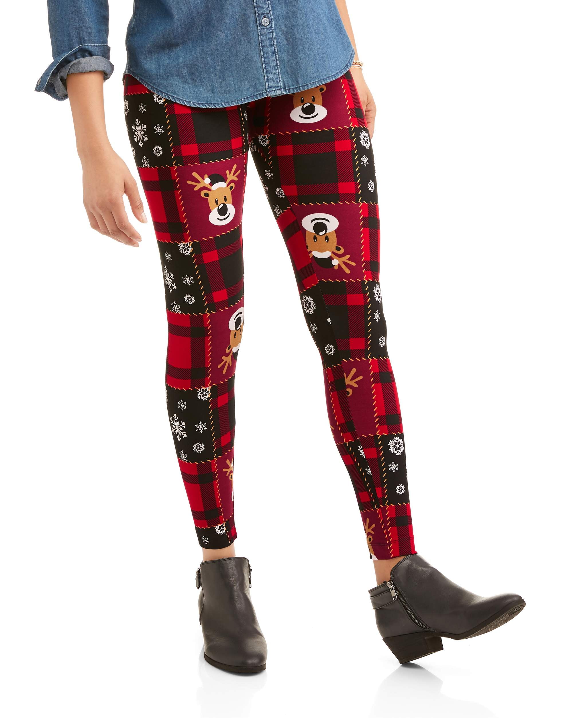 no boundaries christmas leggings