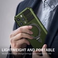 thumbnail image 3 of ELEHOLD for iPhone 15 Plus Rugged Case, Magnetic Invisible Stand Military Drop Protection Cover, Compatible with MagSafe Shockproof Ring Holder Hard Phone Case for iPhone 15 Plus ,Darkgreen, 3 of 9