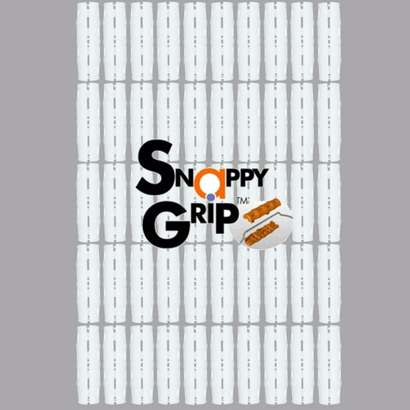 Snappy Grip White Ergonomic Bucket Handles Bulk Lot of 50 Handles