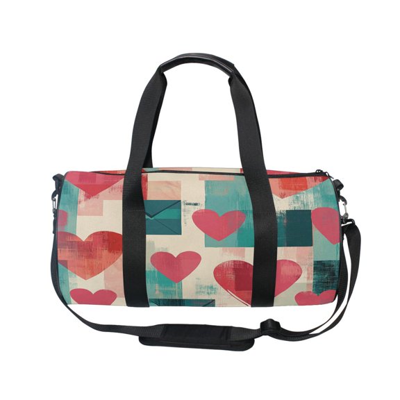 BZSMCE Bucket Sports Bag Creative Romantic Notes Pattern Casual Simple Bag