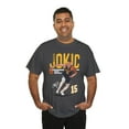 thumbnail image 5 of Denver Nikola Jokic #15 Cartoon Basketball Unisex Cotton Tee, 5 of 5