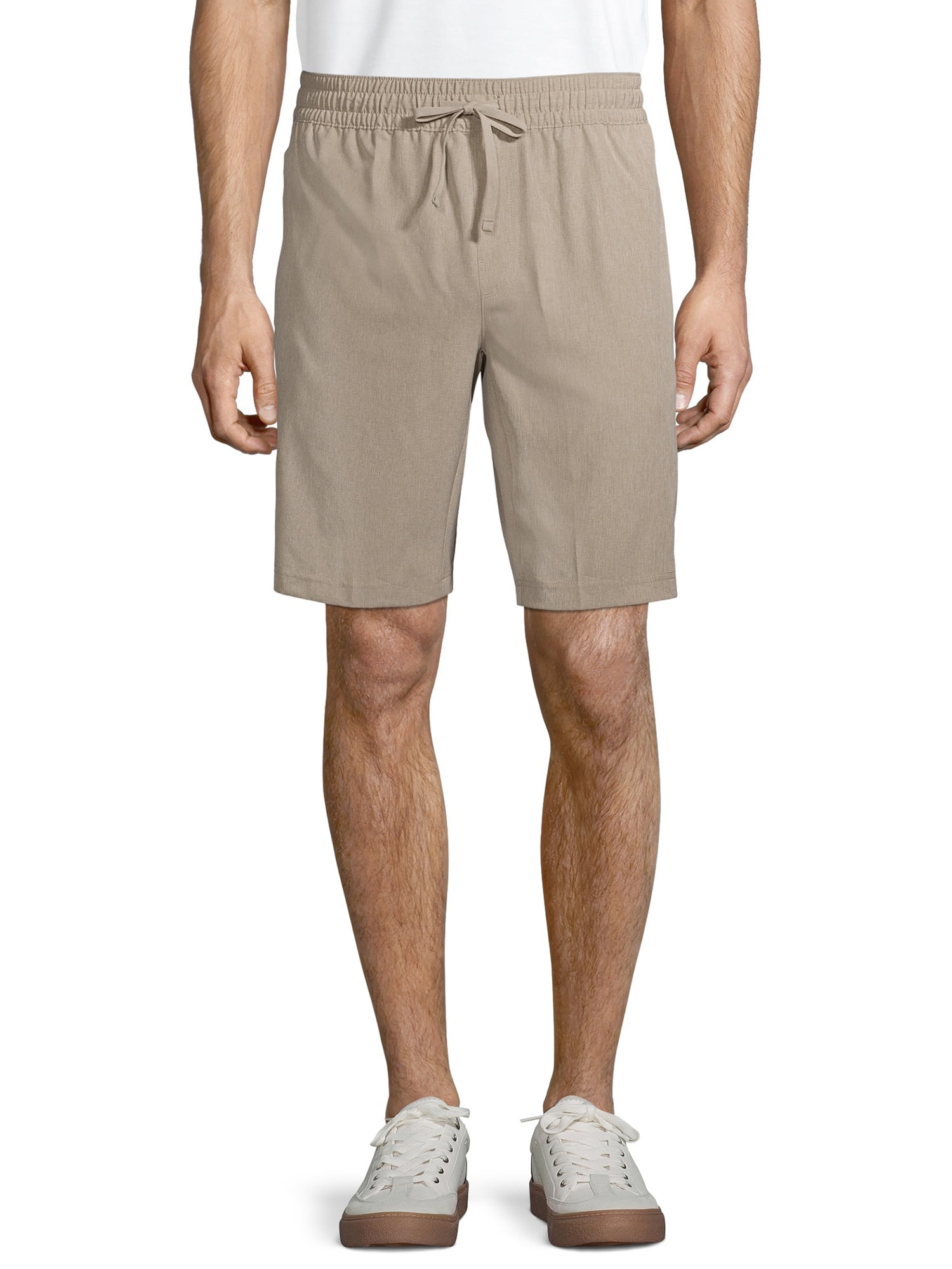 george men's knit jogger shorts