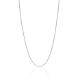thumbnail image 4 of 14K Solid White Gold 1.7mm Spiga Wheat Link Chain Necklace, 4 of 5