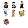 thumbnail image 2 of Grad Party Decorations Graduation Aluminum Toy Gift, 5 Inch Graduation Creative Aluminum Decoration Gift, for Graduation Decorations Anniversary Party Decorations (C), 2 of 6