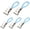 Blue, variant on Outdoor Metal Towel Clips, Bath Towel Clips, Beach Towel Clips